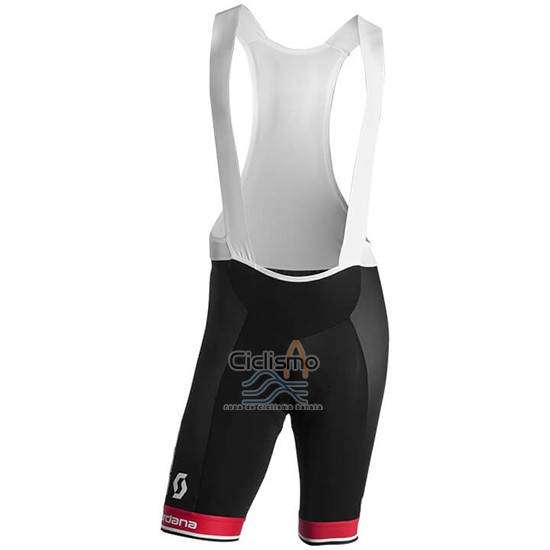 Scott Ropa Ciclismo Culotte Corto 2018 Mangas Cortas Negro Rojo